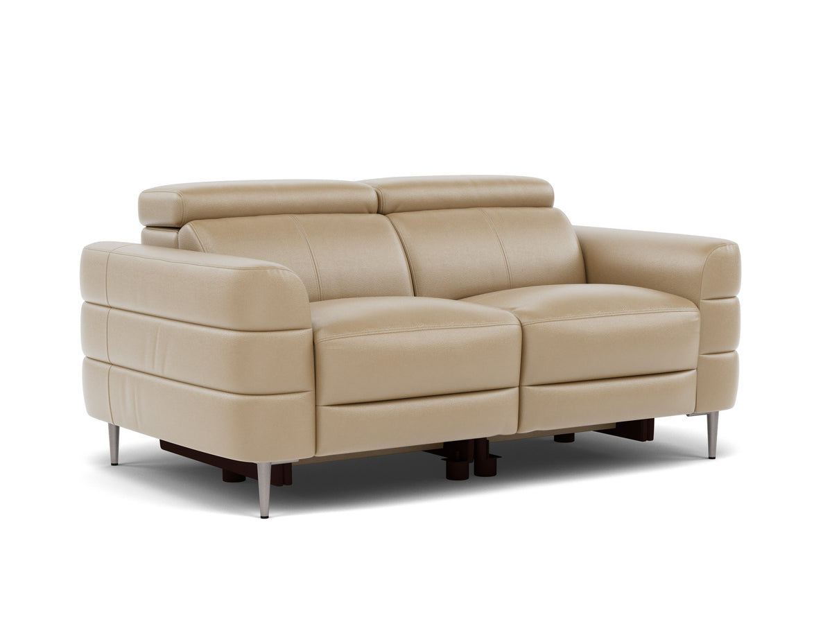 Hoy 2 Seater Sofa - 2 Str Static W/Manual Headrest Cat NL/O — NL5103 New York Sand, gallery image 1