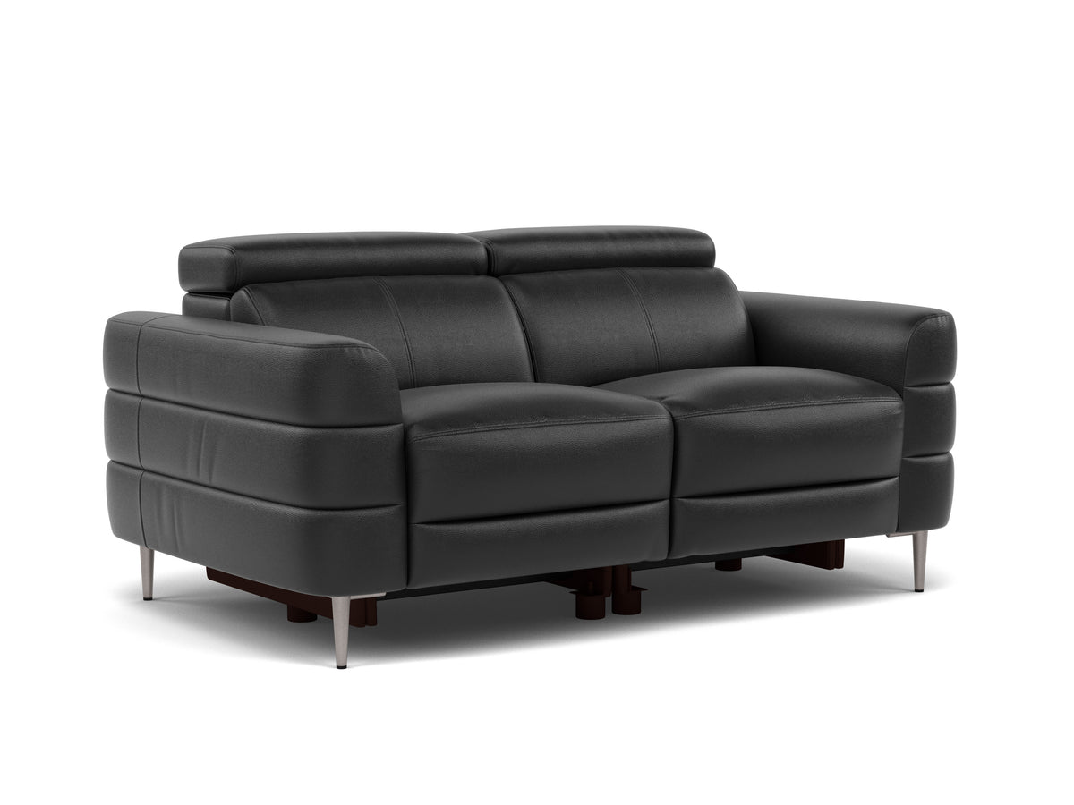 Hoy 2 Seater Sofa - 2 Str Static W/Manual Headrest Cat NL/O — NL5109 New York Midnight, gallery image 1