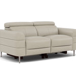 Hoy 2 Seater Sofa - 2 Str Static W/Manual Headrest Cat NL/O — NL5115 New York Light Grey, gallery image 1