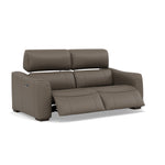 Beck 3 Seater Recliner Sofa - 2.5 Seater Sofa with 2 Power Recliners Cat 20S - Power Recliner with USB — NWS-042E ELEPHANT, gallery image 1