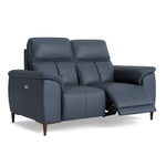 Loma 2 Seater Recliner Sofa - 2 Seater Sofa with 2 Power Recliners USB Cat 20S - Power Recliner with USB — NWS-518E OCEAN BLUE, gallery image 1
