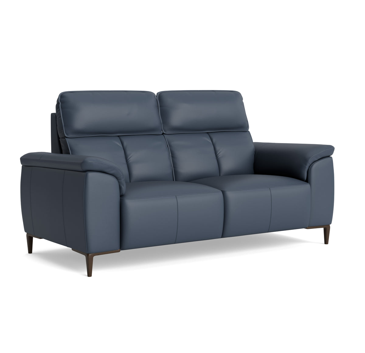 Loma Small 3 Seater Sofa - 2.5 Seater Sofa Compact Cat 20S — NWS-518E OCEAN BLUE, gallery image 1