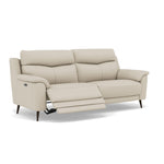 Revel 3 Seater Recliner Sofa - 2.5 Seater Sofa with 2 Power Recliners Cat 20S - Power Recliner with USB — NWS-521E FROST, gallery image 1