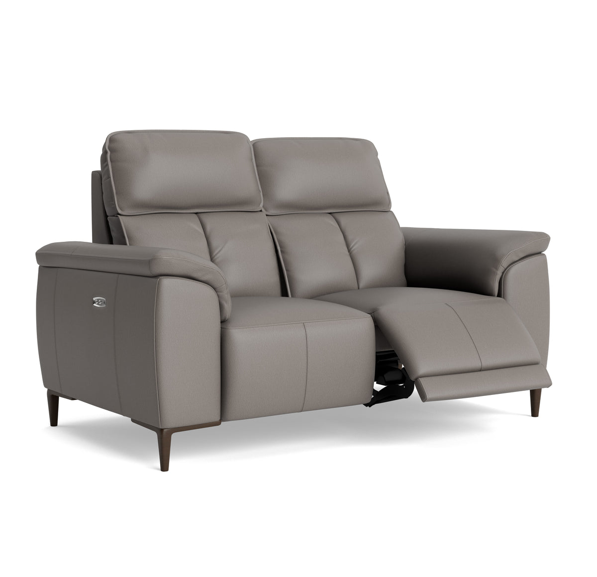 Loma 2 Seater Recliner Sofa - 2 Seater Sofa with 2 Power Recliners USB Cat 20S - Power Recliner with USB — NWS-042E ELEPHANT, gallery image 1
