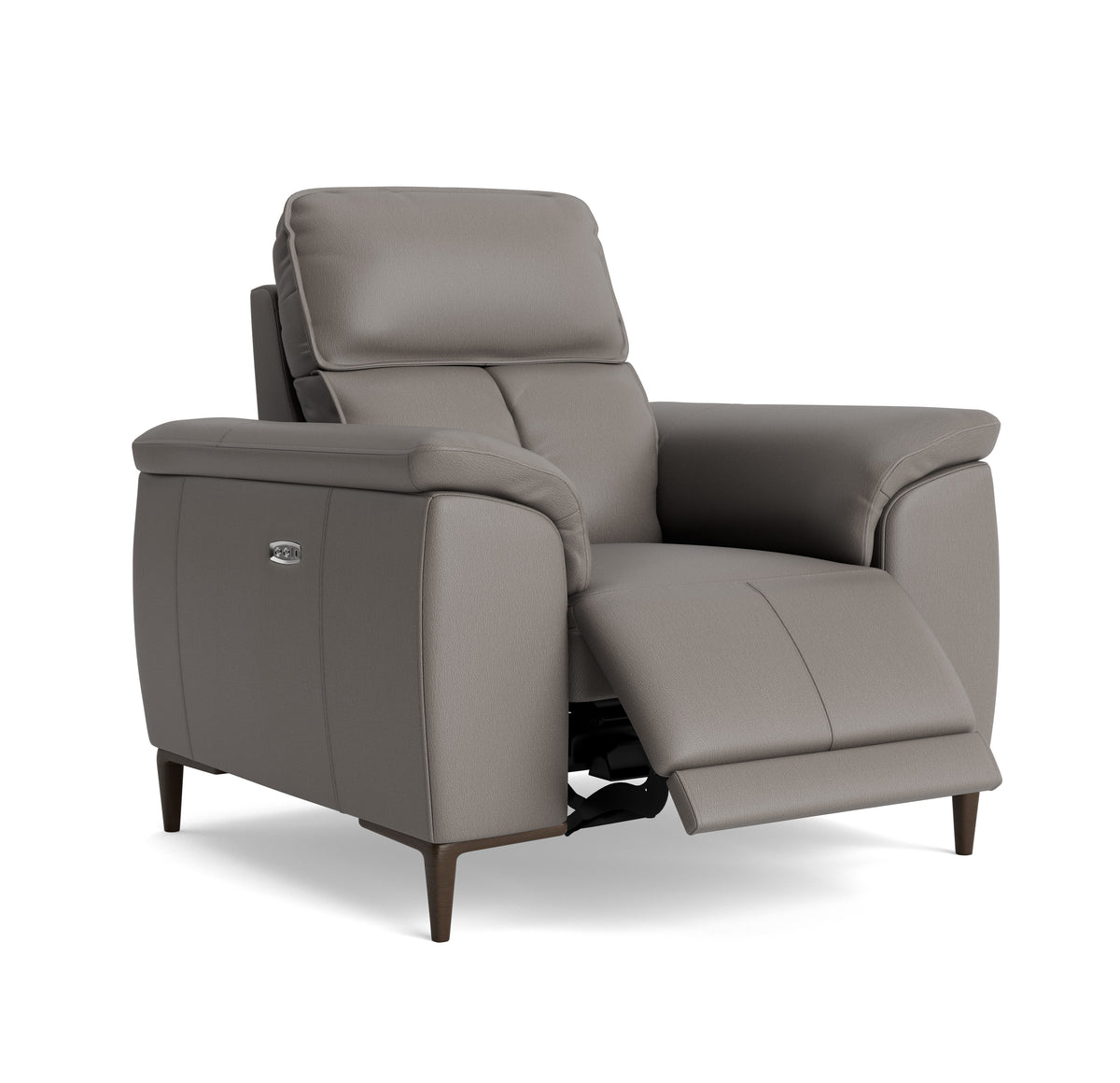 Loma Recliner Armchair - Power Recliner Chair USB Cat 20S - Power Recliner with USB — NWS-042E ELEPHANT, gallery image 1
