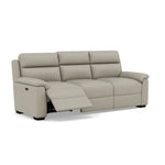 Eldon 3 Seater Power Recliner - 2.5 Seater Sofa 2 Power Recliners CAT20S - Power Recliner with USB — NWS-516E LIGHT GREY, gallery image 1
