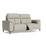 Loma 3 Seater Recliner Sofa - 2.5 Seater Sofa with 2 Power Recliners USB Cat 20S - Power Recliner with USB — NWS-516E LIGHT GREY, gallery image 1
