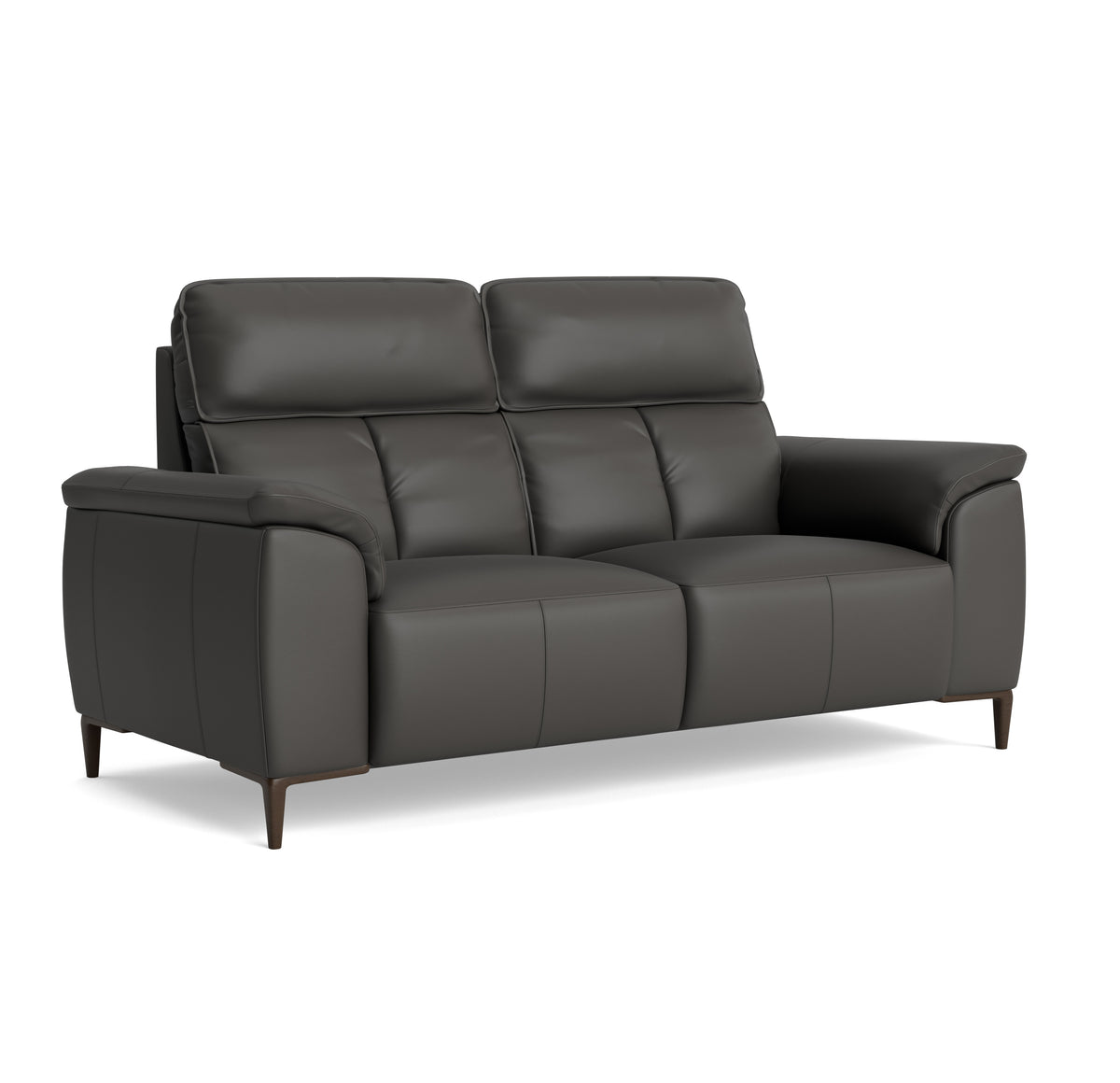 Loma Small 3 Seater Sofa - 2.5 Seater Sofa Compact Cat 20S — NWS-517E SHALE GREY, gallery image 1