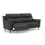 Revel 3 Seater Recliner Sofa - 2.5 Seater Sofa with 2 Power Recliners Cat 20S - Power Recliner with USB — NWS-517E SHALE GREY, gallery image 1