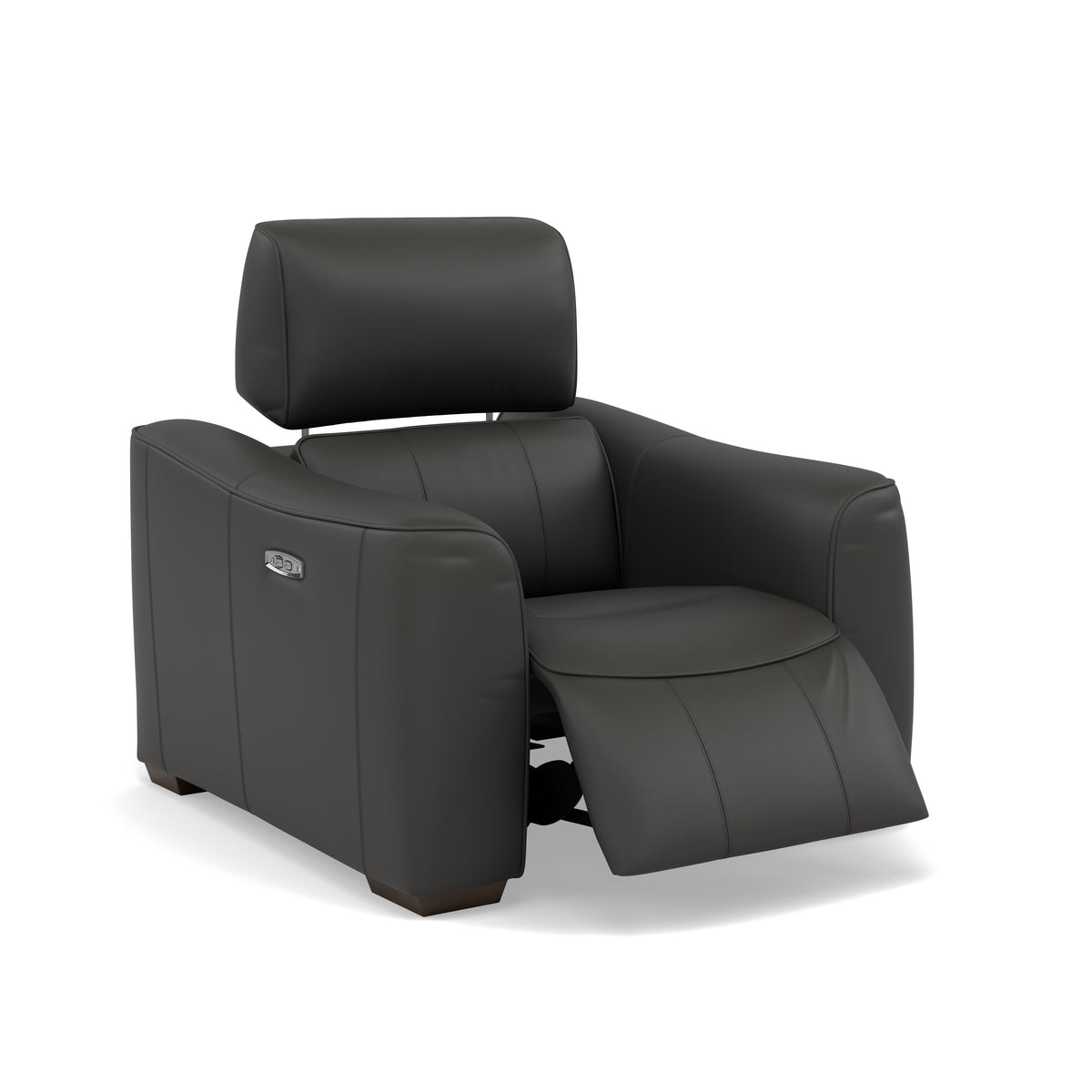 Beck Recliner Armchair - Power Recliner Chair Cat 20S - Power Recliner with USB — NWS-517E SHALE GREY, gallery image 1