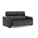 Beck 3 Seater Recliner Sofa - 2.5 Seater Sofa with 2 Power Recliners Cat 20S - Power Recliner with USB — NWS-517E SHALE GREY, gallery image 1
