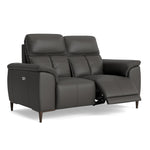 Loma 2 Seater Recliner Sofa - 2 Seater Sofa with 2 Power Recliners USB Cat 20S - Power Recliner with USB — NWS-517E SHALE GREY, gallery image 1