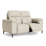 Loma 2 Seater Recliner Sofa - 2 Seater Sofa with 2 Power Recliners USB Cat 20S - Power Recliner with USB — NWS-521E FROST, gallery image 1