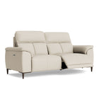 Loma 3 Seater Recliner Sofa - 2.5 Seater Sofa with 2 Power Recliners USB Cat 20S - Power Recliner with USB — NWS-521E FROST, gallery image 1