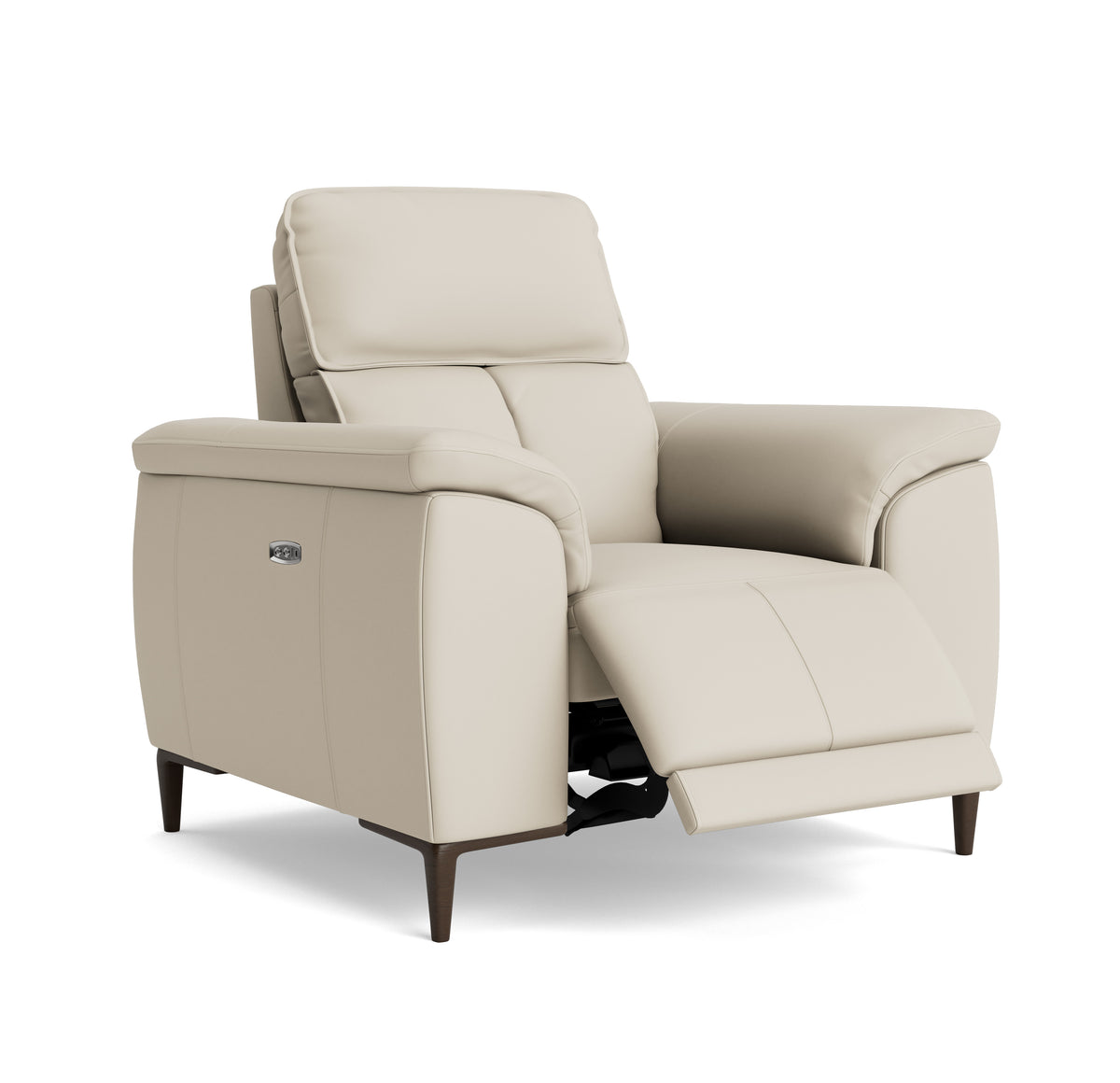 Loma Recliner Armchair - Power Recliner Chair USB Cat 20S - Power Recliner with USB — NWS-521E FROST, gallery image 1