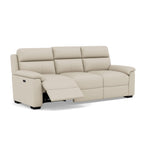 Eldon 3 Seater Power Recliner - 2.5 Seater Sofa 2 Power Recliners CAT20S - Power Recliner with USB — NWS-521E FROST, gallery image 1