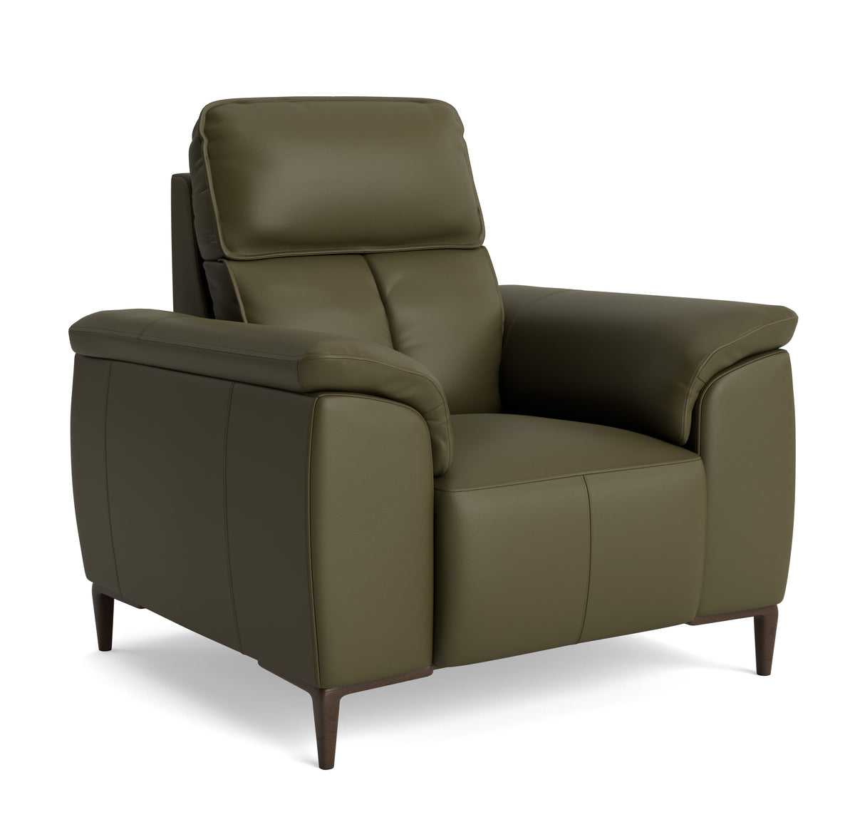 Loma Armchair - Armchair Cat 20S — NWS-548E DARK OLIVE, gallery image 1