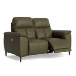 Loma 2 Seater Recliner Sofa - 2 Seater Sofa with 2 Power Recliners USB Cat 20S - Power Recliner with USB — NWS-548E DARK OLIVE, gallery image 1