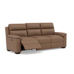 Eldon 3 Seater Power Recliner - 2.5 Seater Sofa 2 Power Recliners CAT20S - Power Recliner with USB — NWS-586E FAWN, gallery image 1