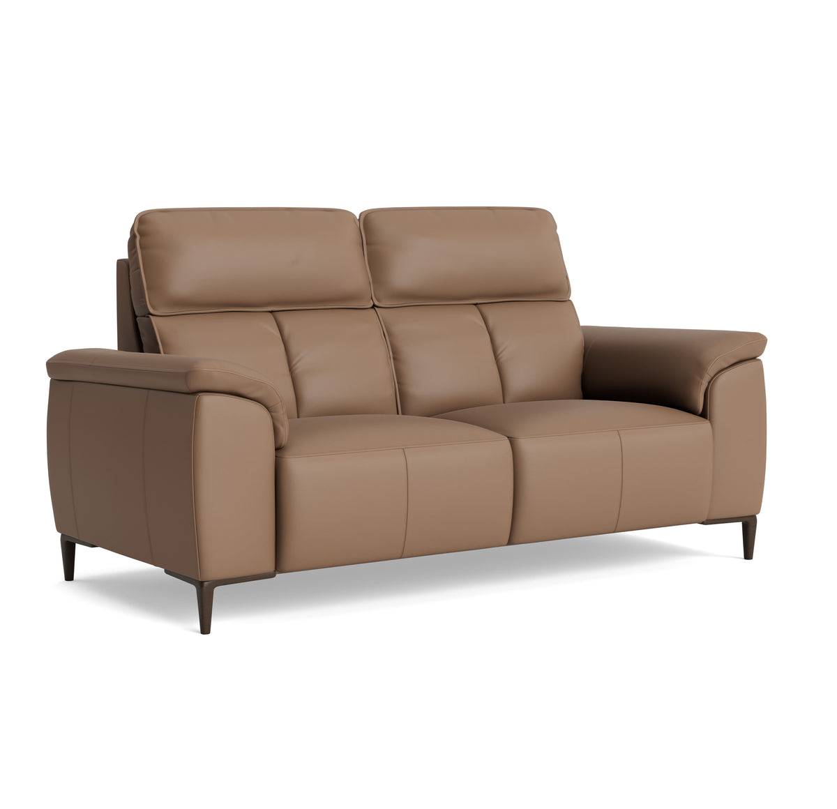 Loma Small 3 Seater Sofa - 2.5 Seater Sofa Compact Cat 20S — NWS-586E FAWN, gallery image 1