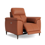 Loma Recliner Armchair - Power Recliner Chair USB Cat 20S - Power Recliner with USB — NWS-605D WARM BROWN, gallery image 1