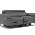 Hoy 2 Seater Sofa - 2 Str Static W/Manual Headrest Cat NL/O — O7300 Orlando Dark Grey, gallery image 1