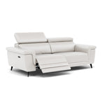 Sparta 3 Seater Recliner Sofa - 3 Str W/ 2 Power Recliner W/ 2 Power Headrest Cat NL/O/S - Power with Power Headrest & USB — O7304 Orlando Quiet Grey, gallery image 1