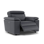 Nicoletti Rossini Recliner Armchair  - Power Recliner Armchair CB - Power Recliner with USB — Torello PS Blu -S 81, gallery image 1