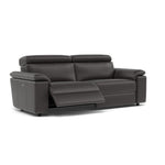 Nicoletti Rossini 3 Seater Recliner Sofa - 3 Seater Sofa Power Recliner CB - Power Recliner with USB — Torello PS Chocol -S 91, gallery image 1