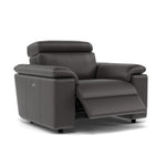 Nicoletti Rossini Recliner Armchair  - Power Recliner Armchair CB - Power Recliner with USB — Torello PS Chocol -S 91, gallery image 1
