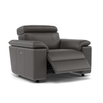Nicoletti Rossini Recliner Armchair  - Power Recliner Armchair CB - Power Recliner with USB — Torello PS Grigio Scuro 327, gallery image 1