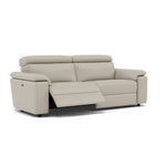 Nicoletti Rossini 3 Seater Recliner Sofa - 3 Seater Sofa Power Recliner CB - Power Recliner with USB — Torello PS Tortora 328, gallery image 1