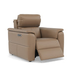 Nicoletti Giacomo Recliner Armchair - Power Recliner Chair CB Torello - Power Recliner — Torello PS 312 Taupe, gallery image 1