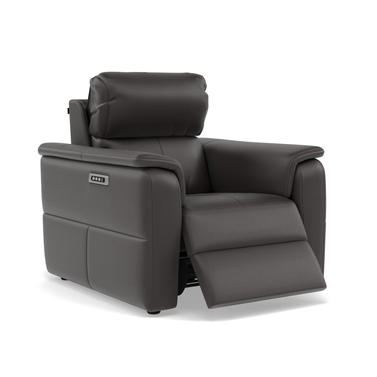 Nicoletti Giacomo Recliner Armchair - Power Recliner Chair CB Torello - Power Recliner — Torello PS Chocol -S 91, gallery image 1
