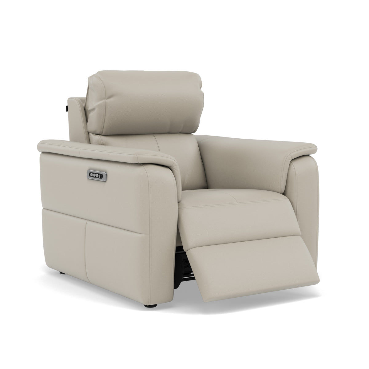 Nicoletti Giacomo Recliner Armchair - Power Recliner Chair CB Torello - Power Recliner — Torello PS Tortora 328, gallery image 1