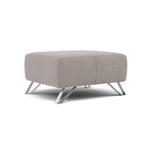 Nicoletti Puccini Footstool - Rectangular Stool NC — Selma FR Grigio V.3938, gallery image 1