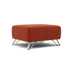 Nicoletti Puccini Footstool - Rectangular Stool NC — Selma FR Mattone V.3925, gallery image 1