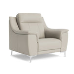 Nicoletti Carmen Armchair - Armchair CB — Feet: Shiny Metal / Torello PS Tortora 328, gallery image 1