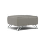 Nicoletti Puccini Footstool - Rectangular Stool CB — Torello Iron 364, gallery image 1