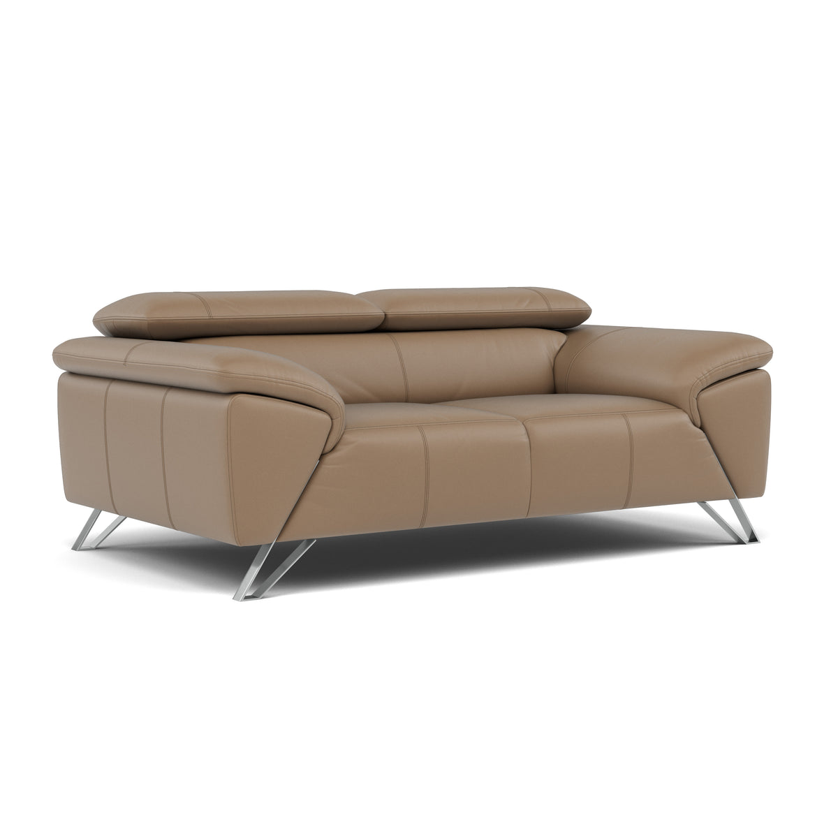 Nicoletti Puccini 2 Seater Sofa - 2 Seater Sofa CB — Torello Taupe 312, gallery image 1
