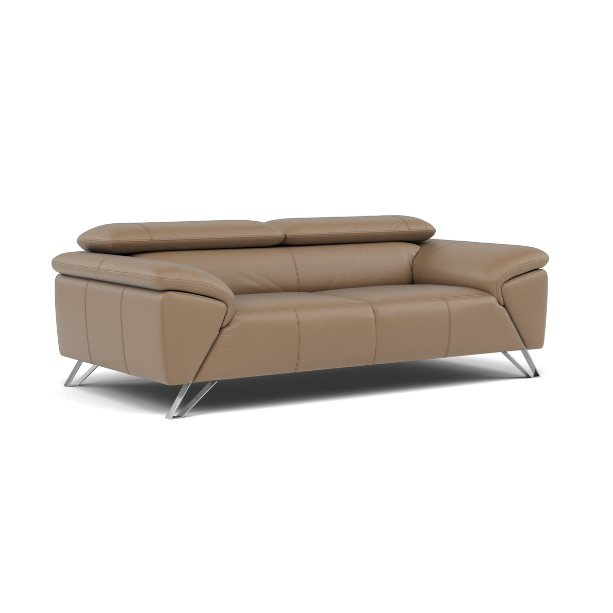 Nicoletti Puccini Small 3 Seater Sofa - 2.5 Seater Sofa CB — Torello Taupe 312, gallery image 1