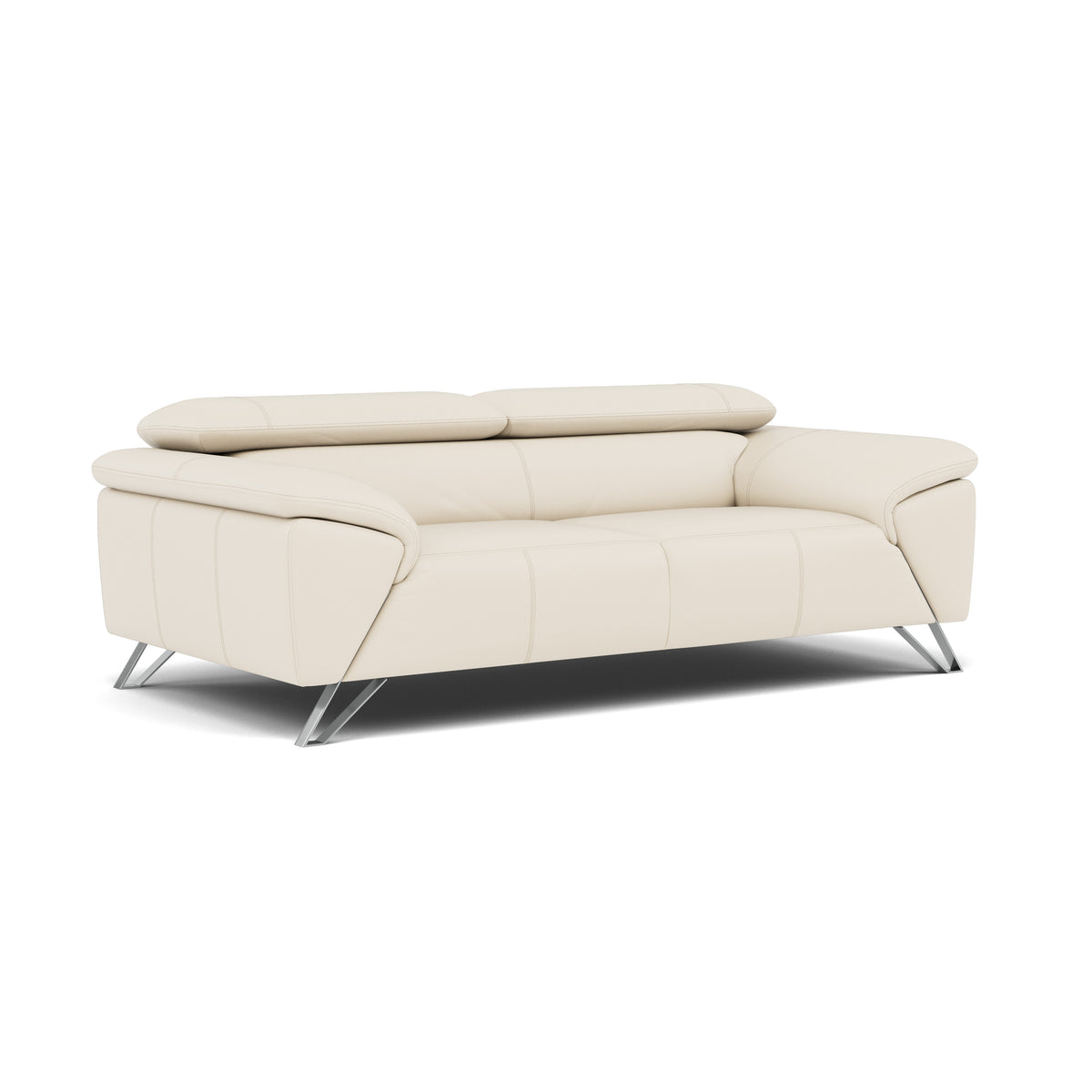 Nicoletti Puccini Small 3 Seater Sofa - 2.5 Seater Sofa CB — Torello Bianco 93, gallery image 1
