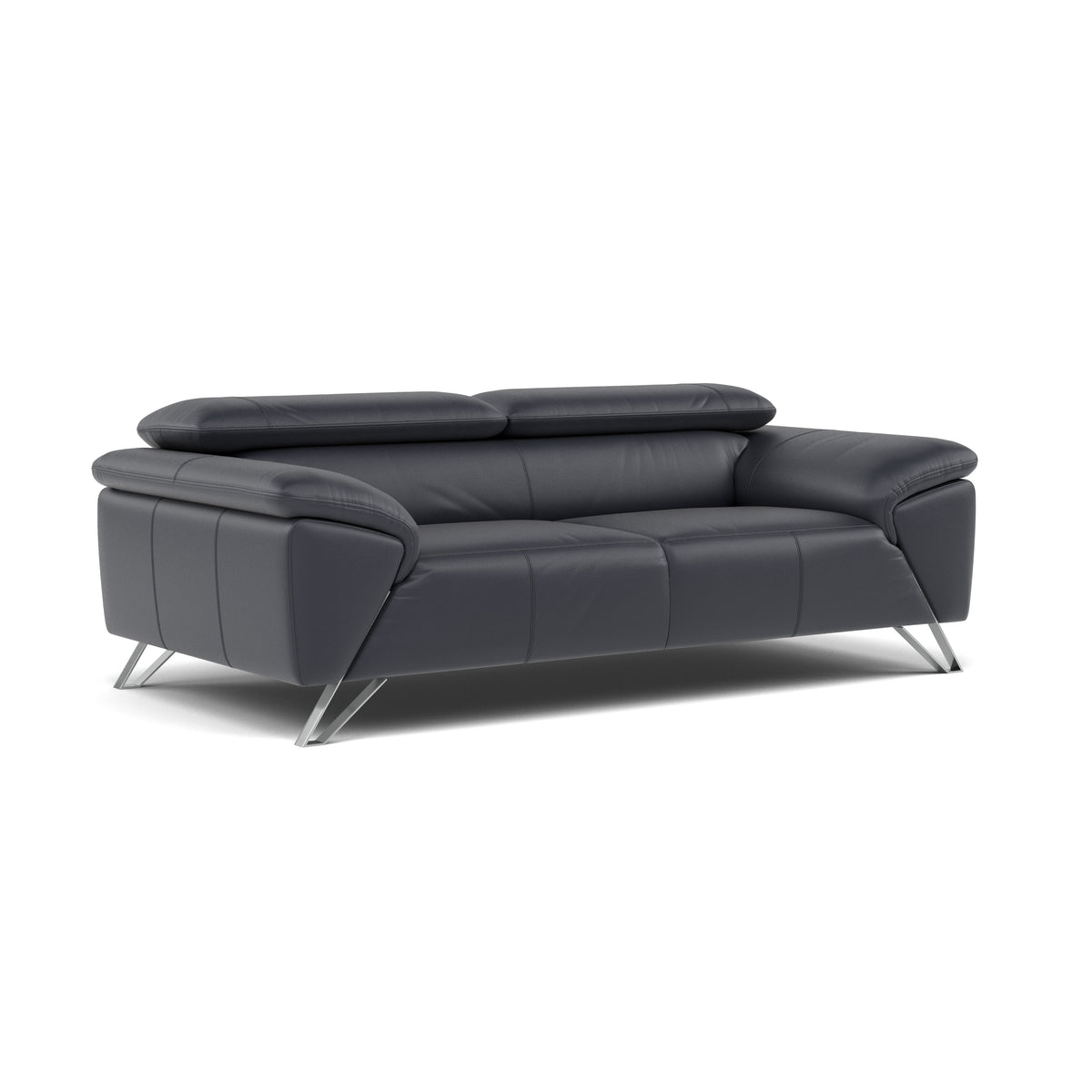 Nicoletti Puccini Small 3 Seater Sofa - 2.5 Seater Sofa CB — Torello Blu-S 81, gallery image 1