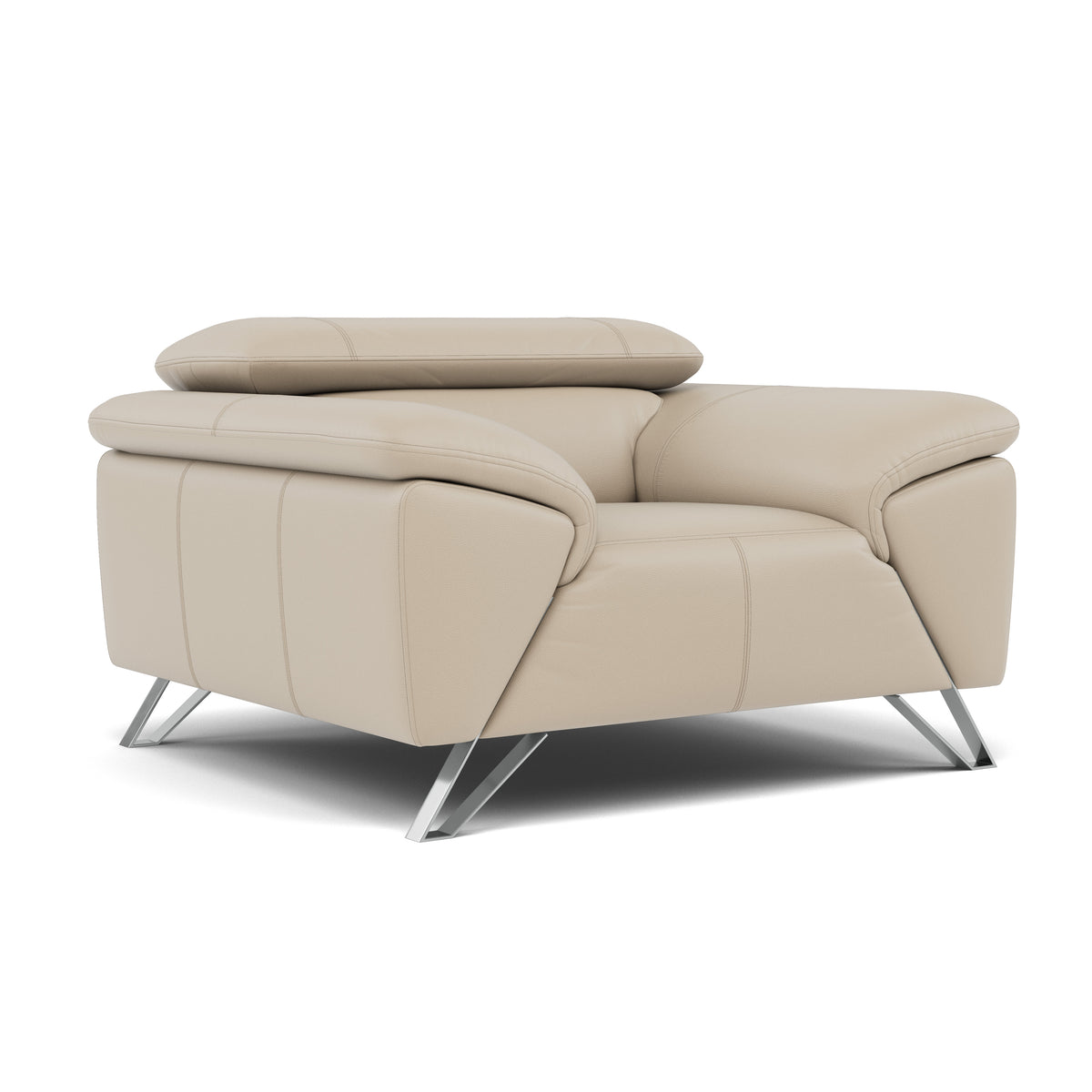 Nicoletti Puccini Armchair - Armchair CB — Torello Fango 352, gallery image 1