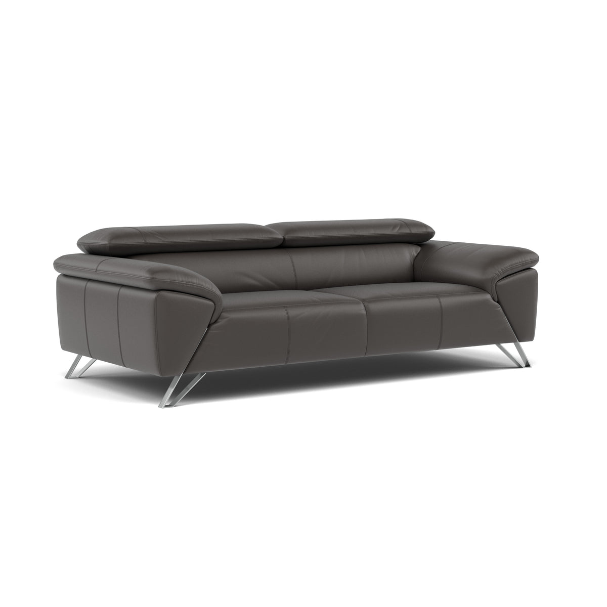 Nicoletti Puccini 3 Seater Sofa - 3 Seater Sofa CB — Torello Grigio Scuro 327, gallery image 1