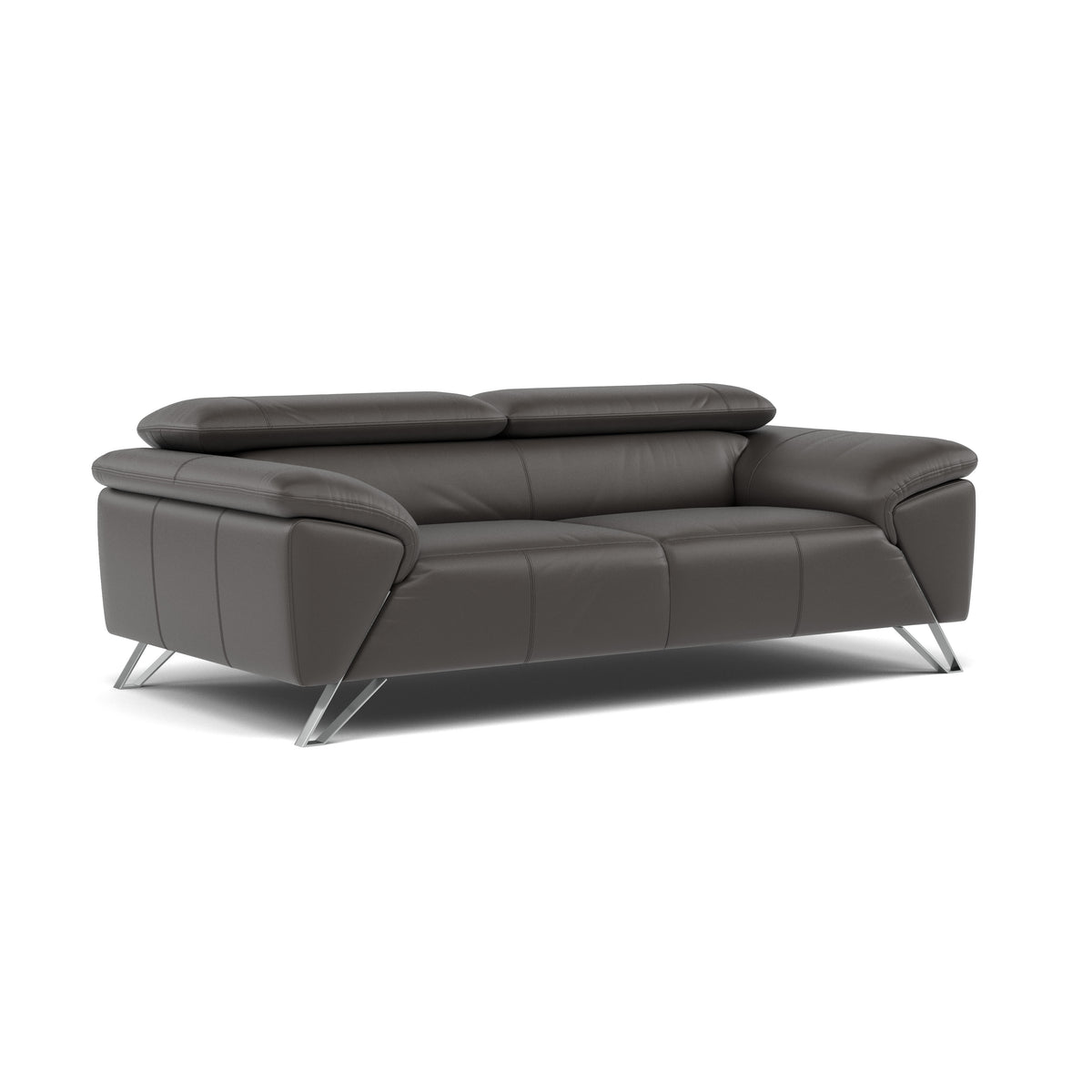 Nicoletti Puccini Small 3 Seater Sofa - 2.5 Seater Sofa CB — Torello Grigio Scuro 327, gallery image 1