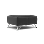 Nicoletti Puccini Footstool - Rectangular Stool CB — Torello Nero 71, gallery image 1
