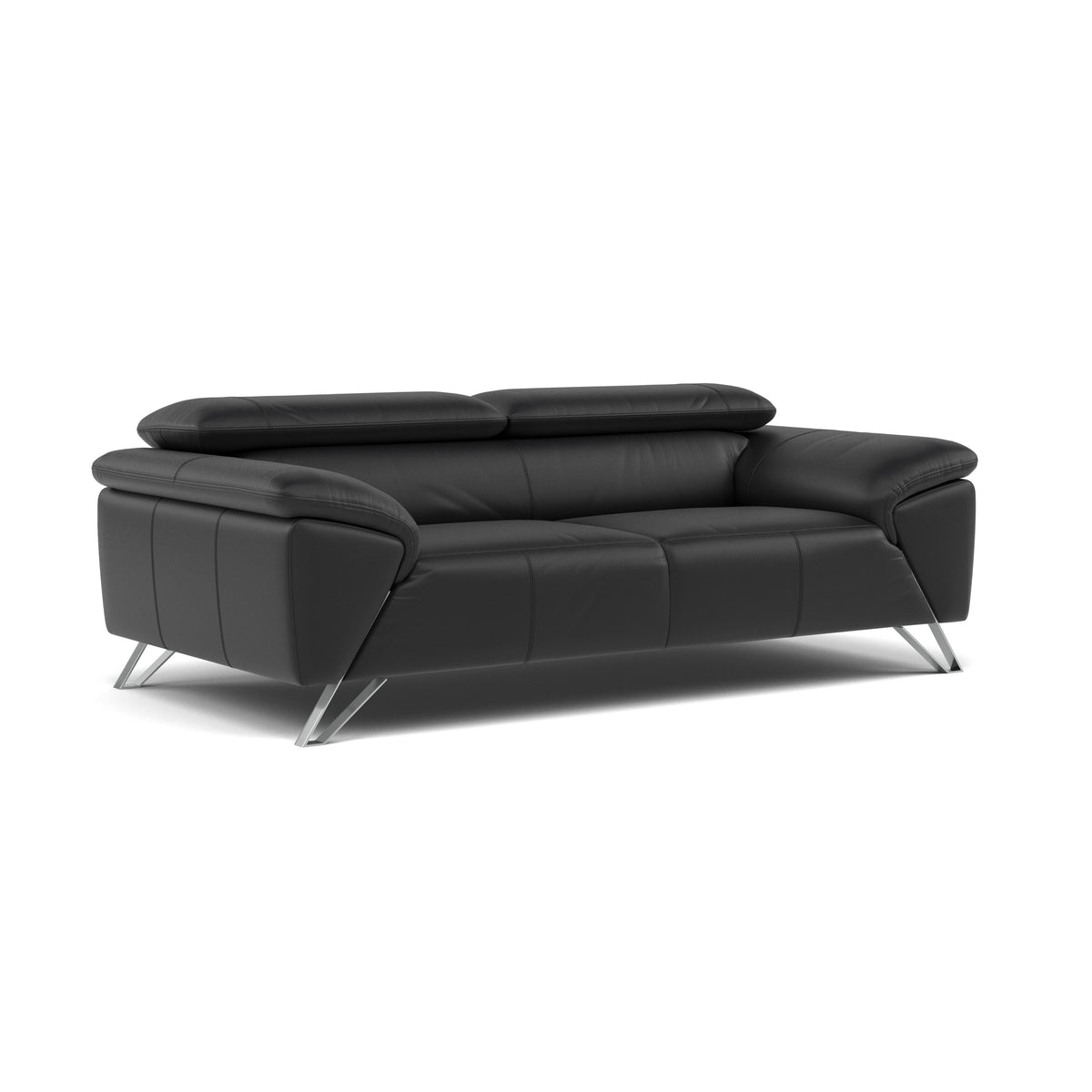 Nicoletti Puccini Small 3 Seater Sofa - 2.5 Seater Sofa CB — Torello Nero 71, gallery image 1