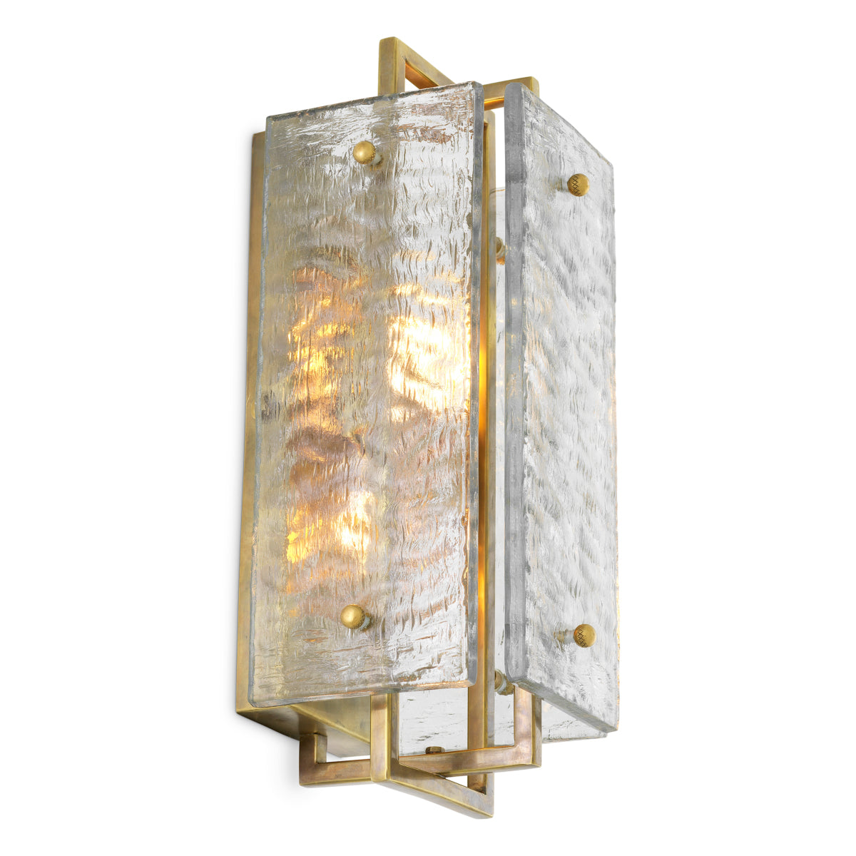 Eichholtz Solara Wall Lamp Vintage Brass Finish - Wall Lamp Solara Accessories Sterling Home 4