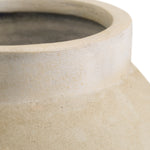 Eichholtz Moon Jar Vase Short Neck Sand Finish - Moon Jar Vase L Sand Finish Accessories Sterling Home 4